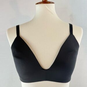 SKIMS Black Form Lightly Lined T-Shirt Demi Bra